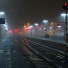 Nebelstimmung am Bahnhof