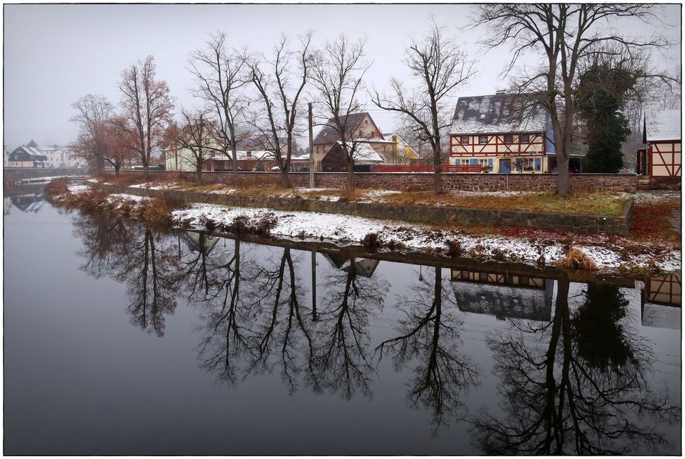 Nebelstimmung am Fluss...