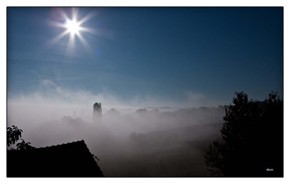 Nebelstimmung am Morgen in der Steiermark