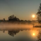 Nebelstimmung am See