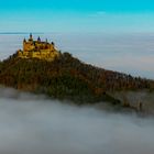 Nebelstimmung an der Burg Hohenzollern