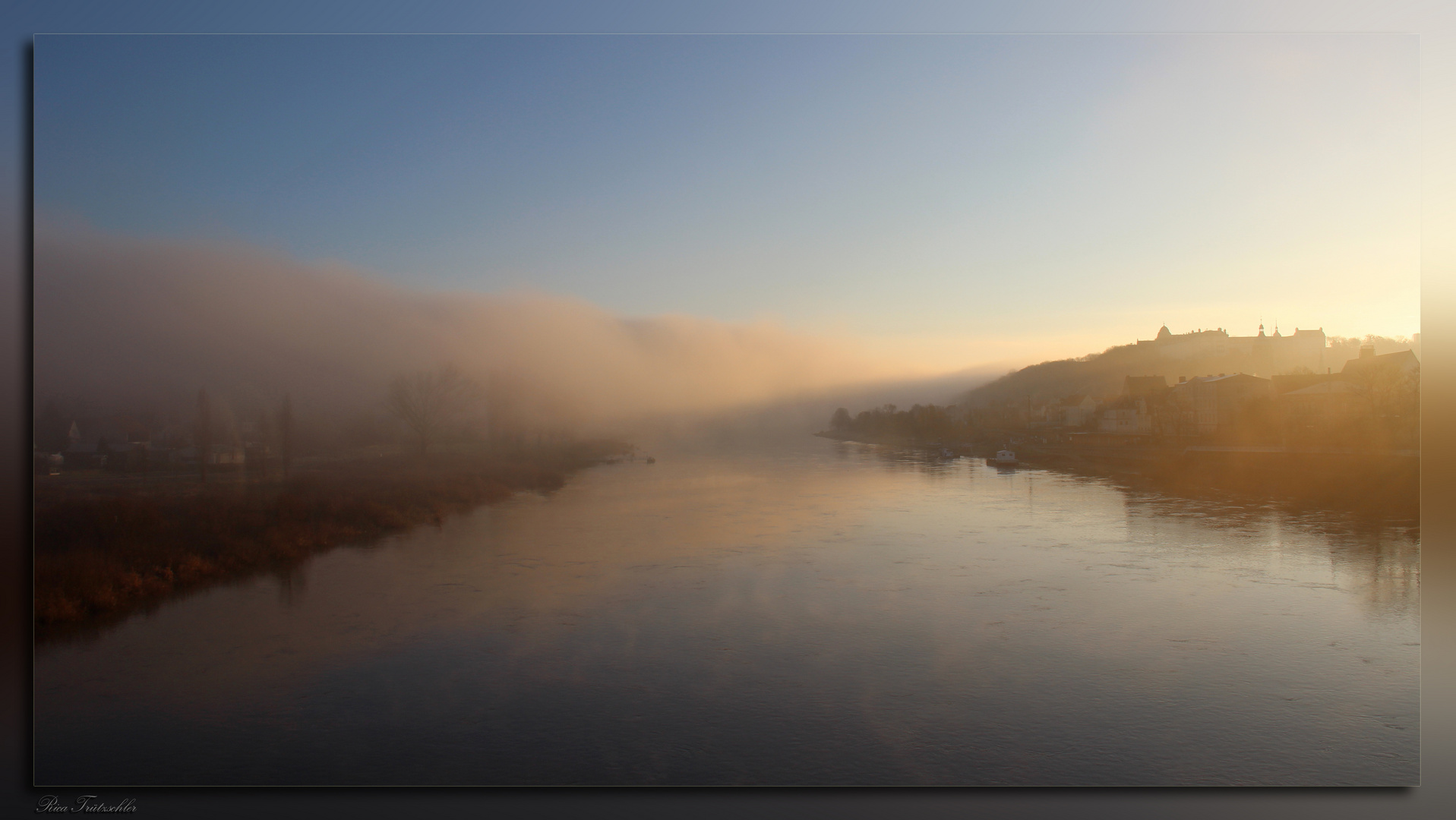 Nebelstimmung an der Elbe.