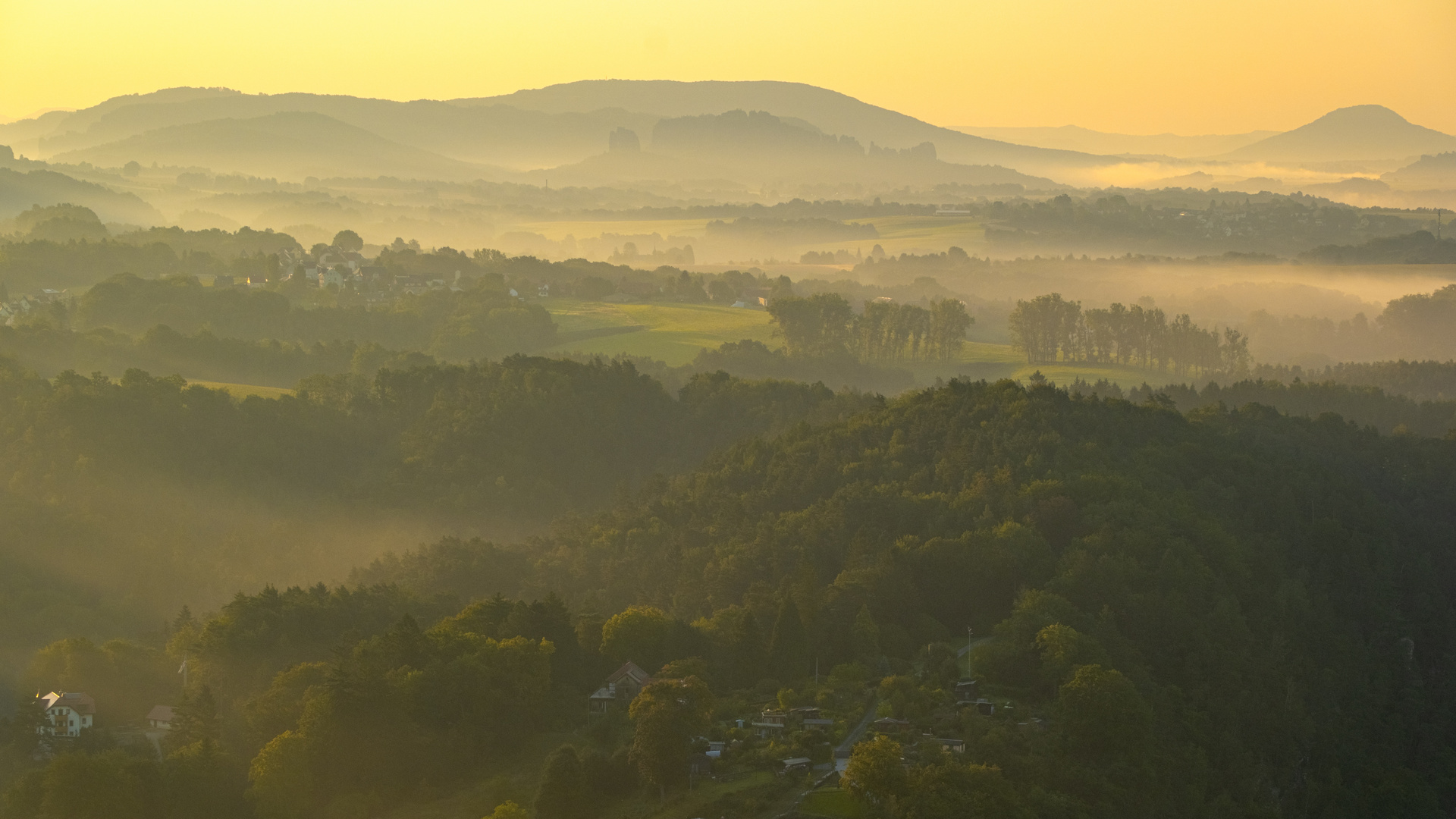 Nebelstimmung Bastei