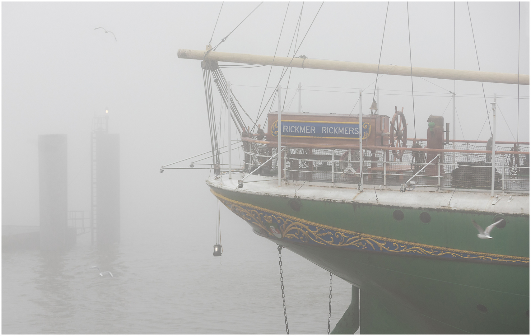 Nebelstimmung Hamburger Hafen 15.02.2023