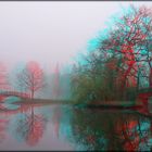 Nebelstimmung im Johannapark (3D)