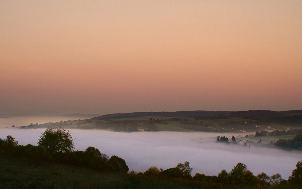 Nebelstimmung in Thüringen