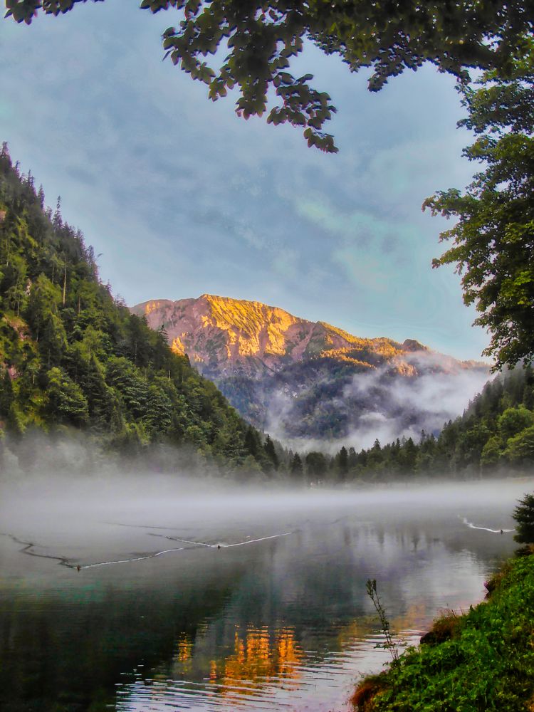 Nebelstimmung vor Ruhpolding