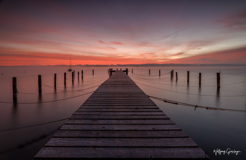 Nebelstimmung zum Sonnenaufgang