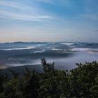 Nebelwelt im Mondlicht