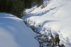 Neben der Skipiste