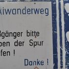 Neben der Spur laufen geht auch zu Hause