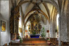 Nebenaltar der Pfarrkirche Aspach/OÖ