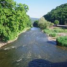 Nebenarm der Werra, rechts vom Doktorwerder