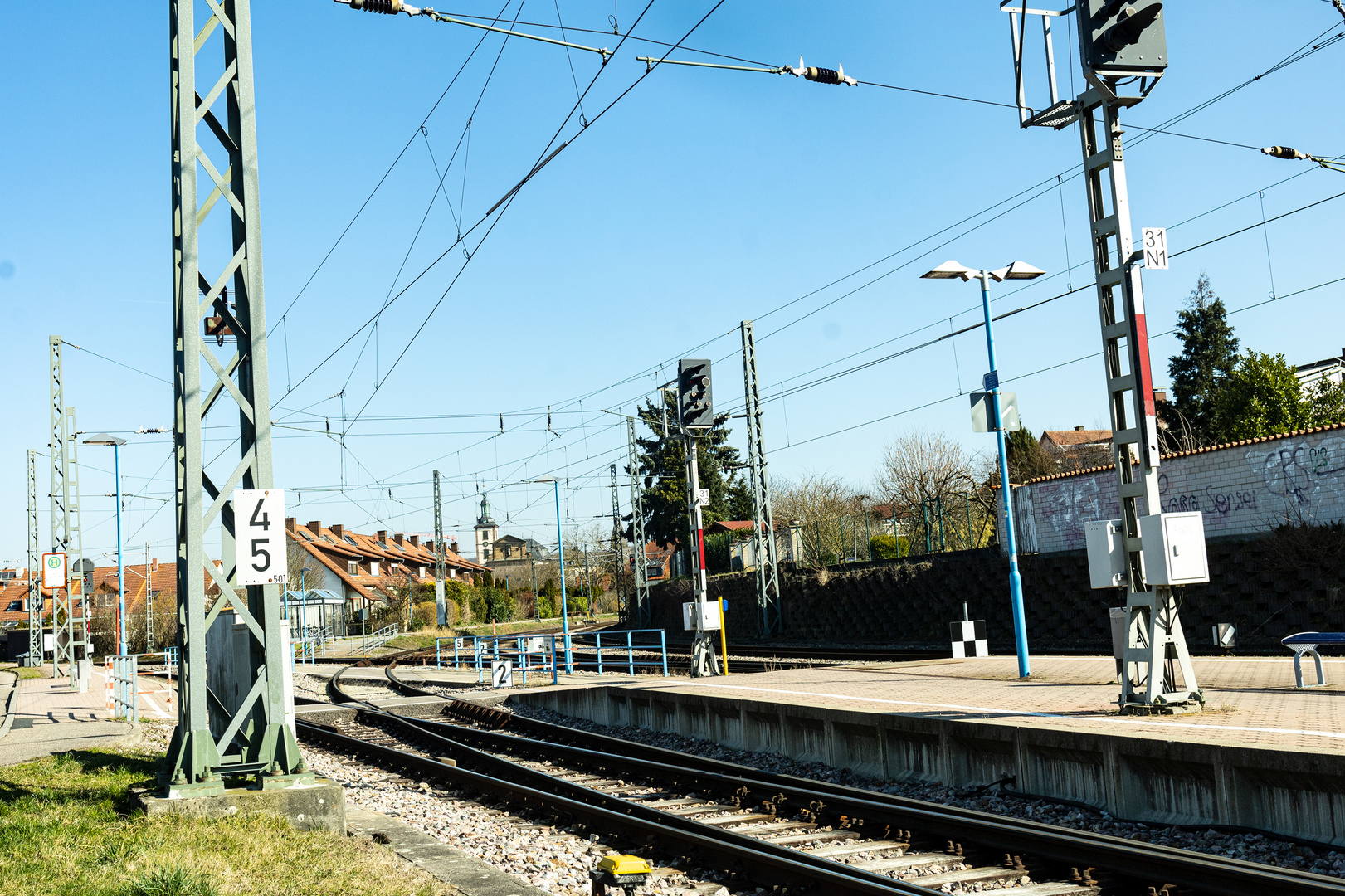 Nebenbahn Bahnhof Ubstadt-Weiher