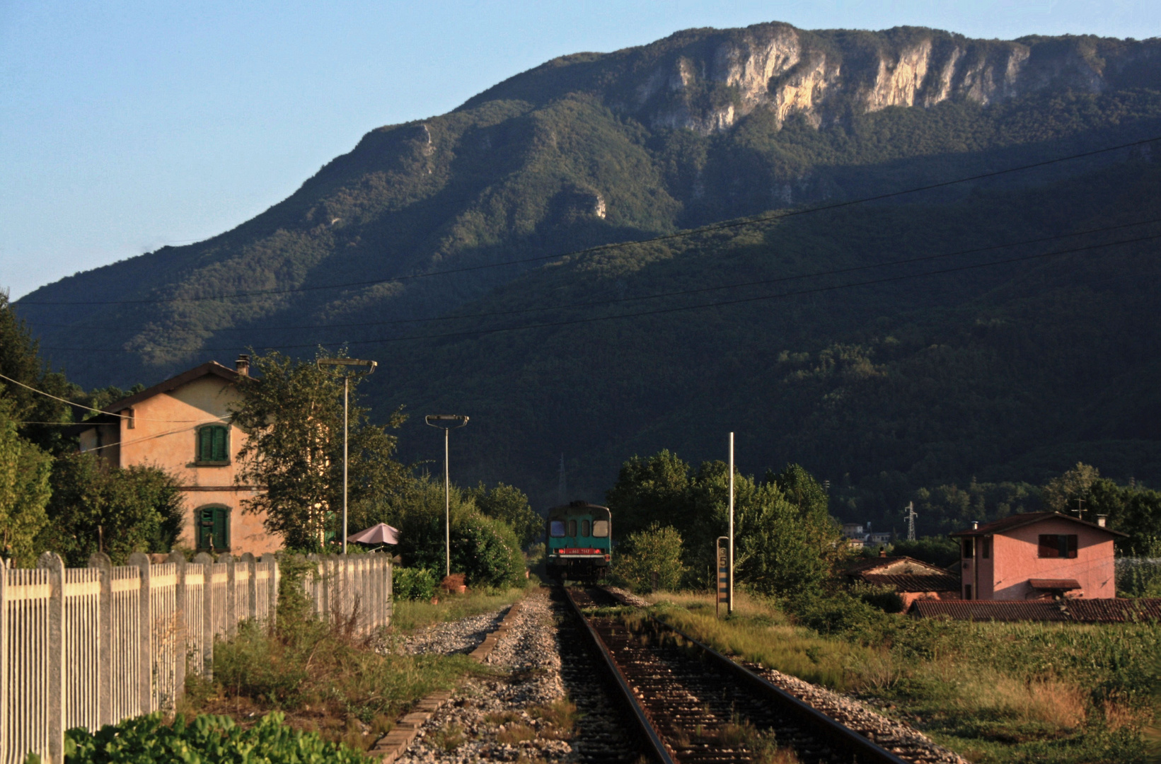 Nebenbahn bei Barga