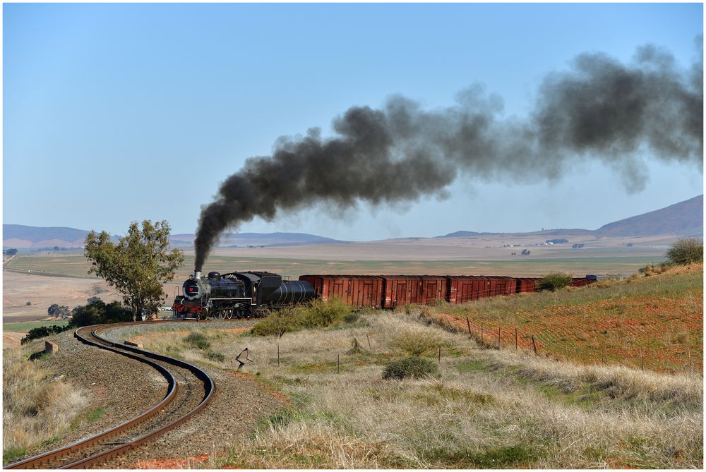 Nebenbahn hinter Moorreesburg