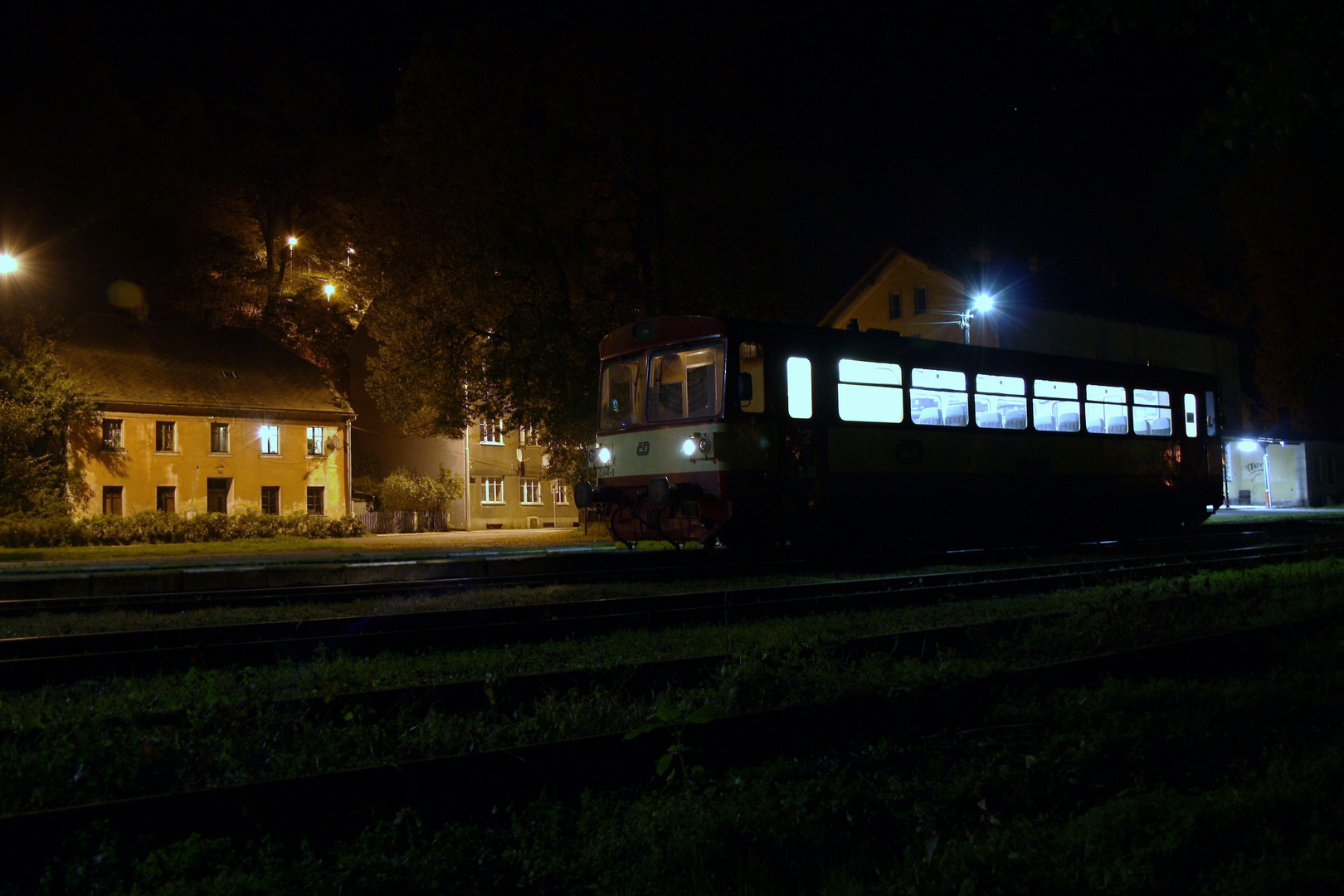 Nebenbahn in Nordböhmen