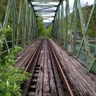 Nebenbahn Mürzzuschlag - Neuberg: Brücke über den Mürzfluss (Steiermark, Österreich)