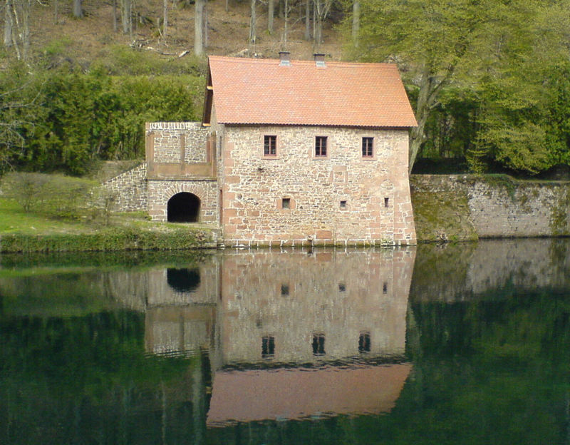 Nebenbau von Schloss Mespelbrunn