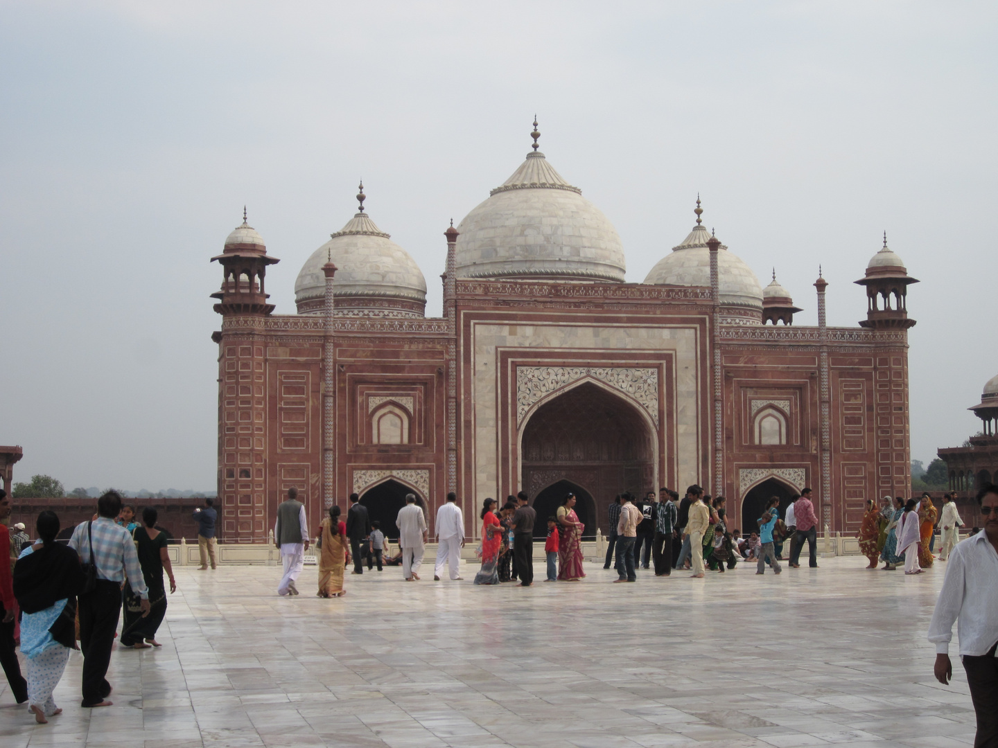 Nebengelass beim Tai Mahal