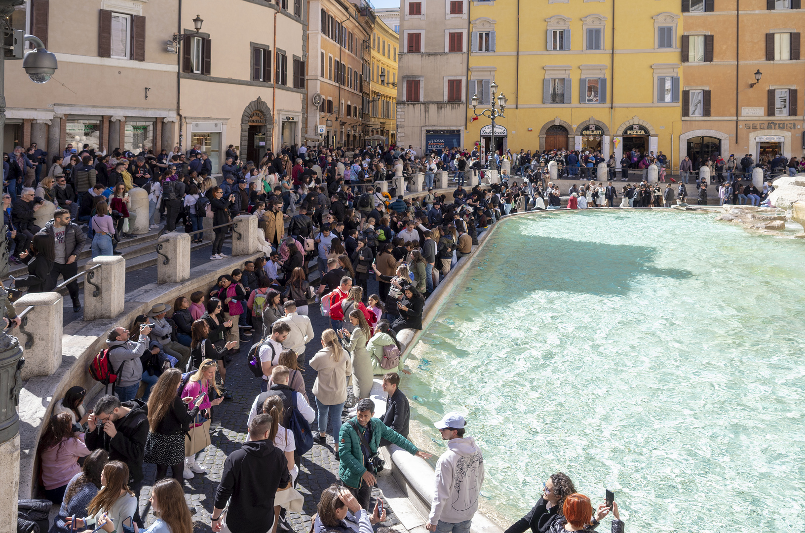 Nebensaison am Trevibrunnen