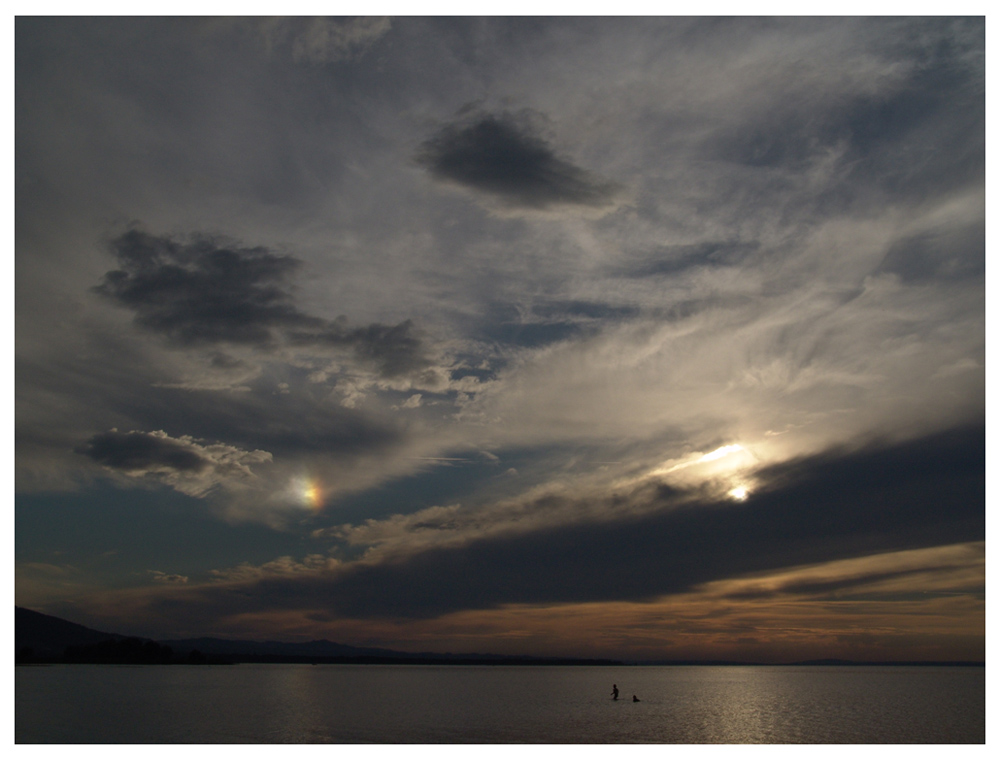 Nebensonne am Bodensee