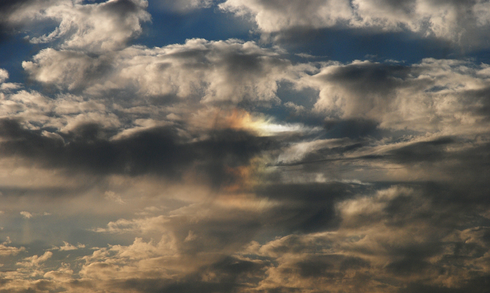 Nebensonnen - Wolkengemälde