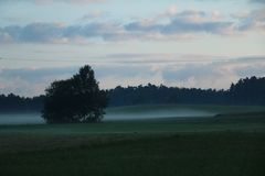 Nebeslstimmung an einem Frühlingstag im Juni