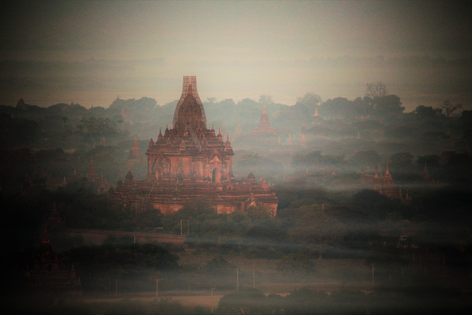 neblige Erinnerungen - Bagan 2018_1