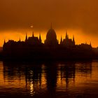 Nebliger Morgen in Budapest