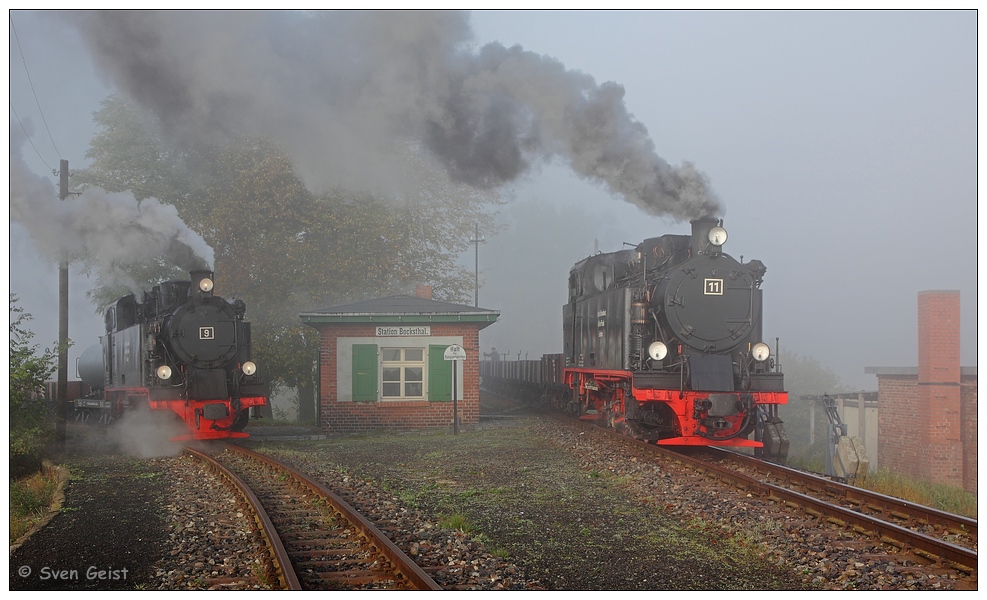 Nebliger Oktobermorgen