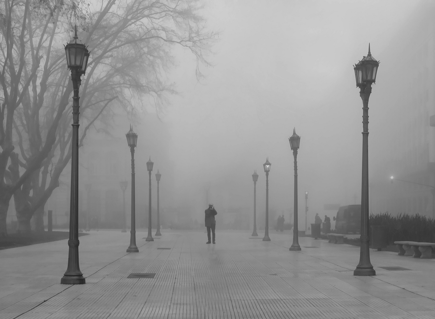 Neblina en Buenos Aires