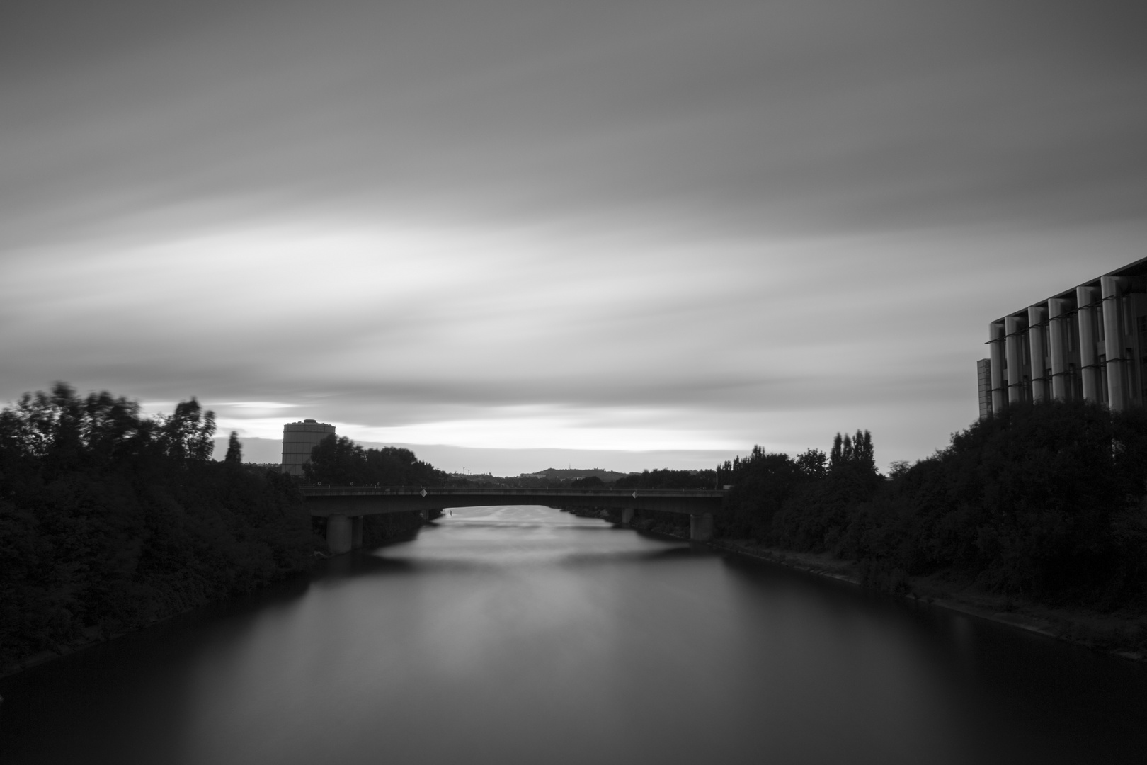 Neckar-Brücke - ND-Filter Test I