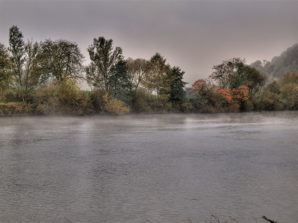 Neckar im Herbst