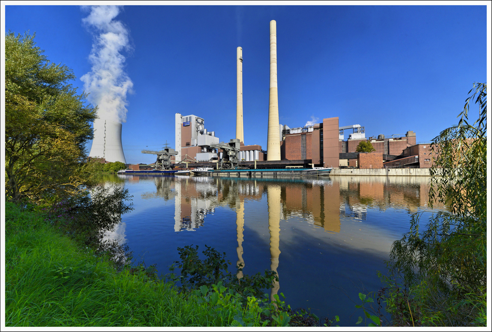 Neckar Kohlekraftwerk Heilbronn Foto Bild Industrie Und Technik Energietechnik Kraftwerke Bilder Auf Fotocommunity