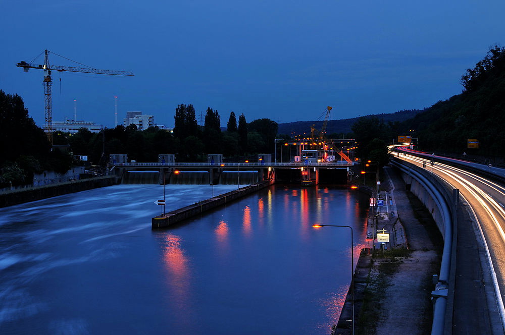 Neckar Schleuse