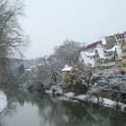 Neckar - Tübingen - Hölderlinturm - Dezember 2010