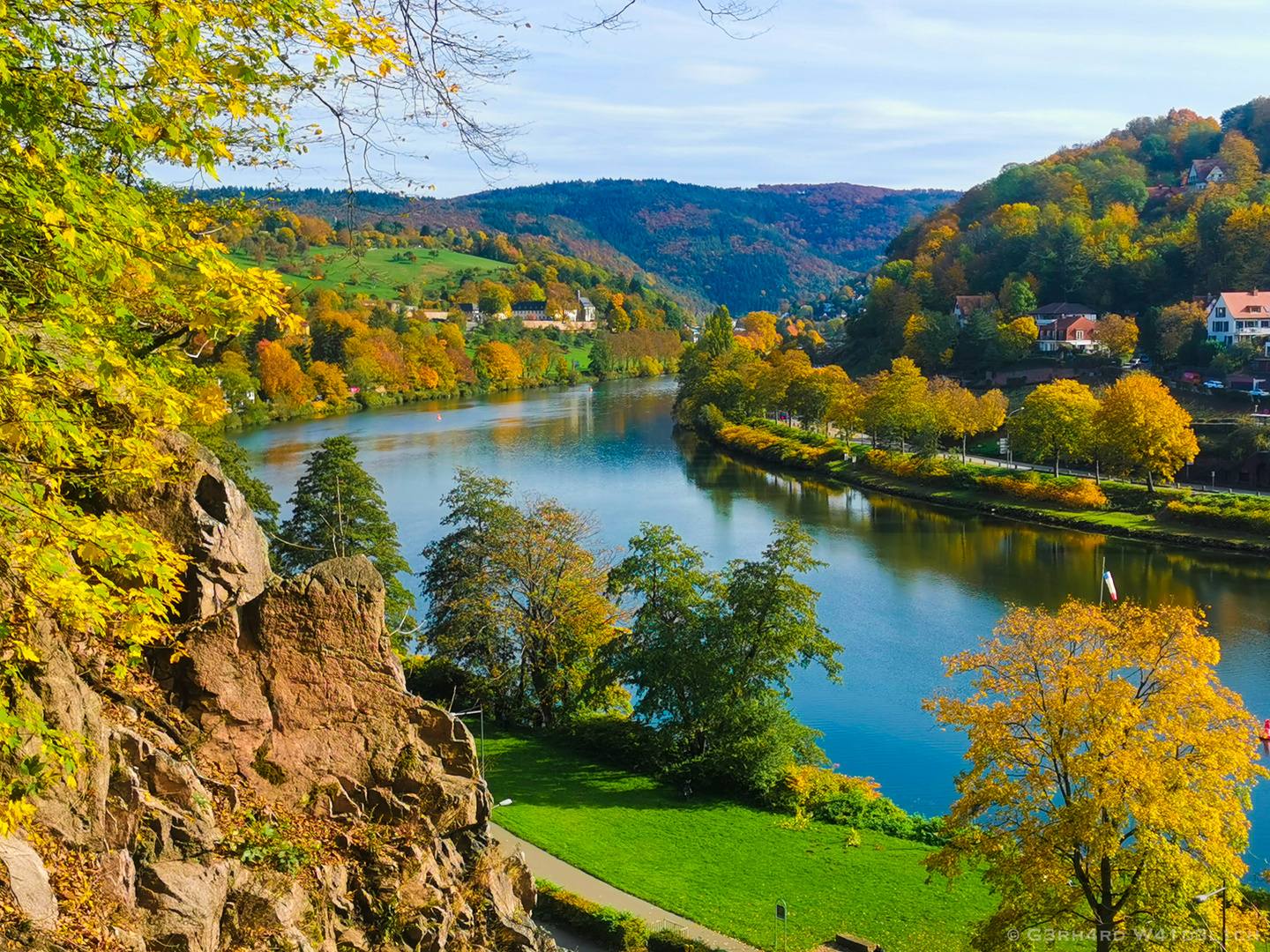 Neckar und Heidelberg, ein Traum