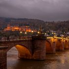 Neckar und Schloss Heidelberg