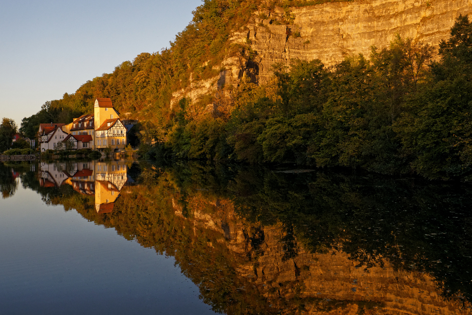 Neckar vor Rottenburg