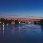 Neckar zur blauen Stunde