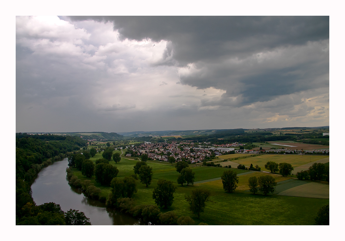 Neckarauen Richtung Mosbach...