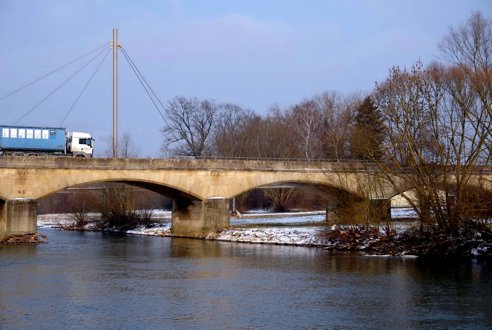 Neckarbrücke in Neckartailfingen, 1847 erbaut