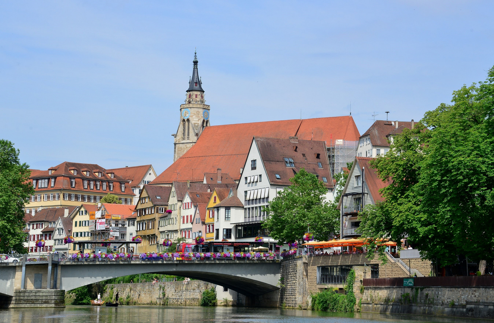 Neckarbrücke in Tübingen