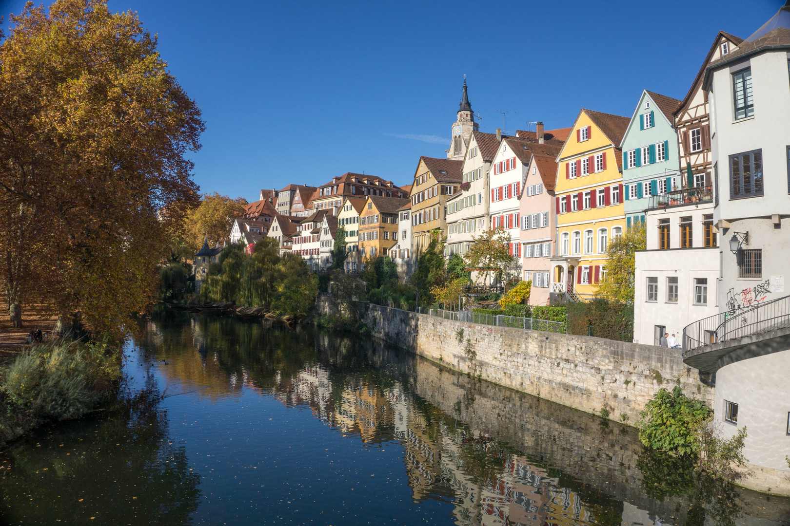 Neckarfront in Tübingen