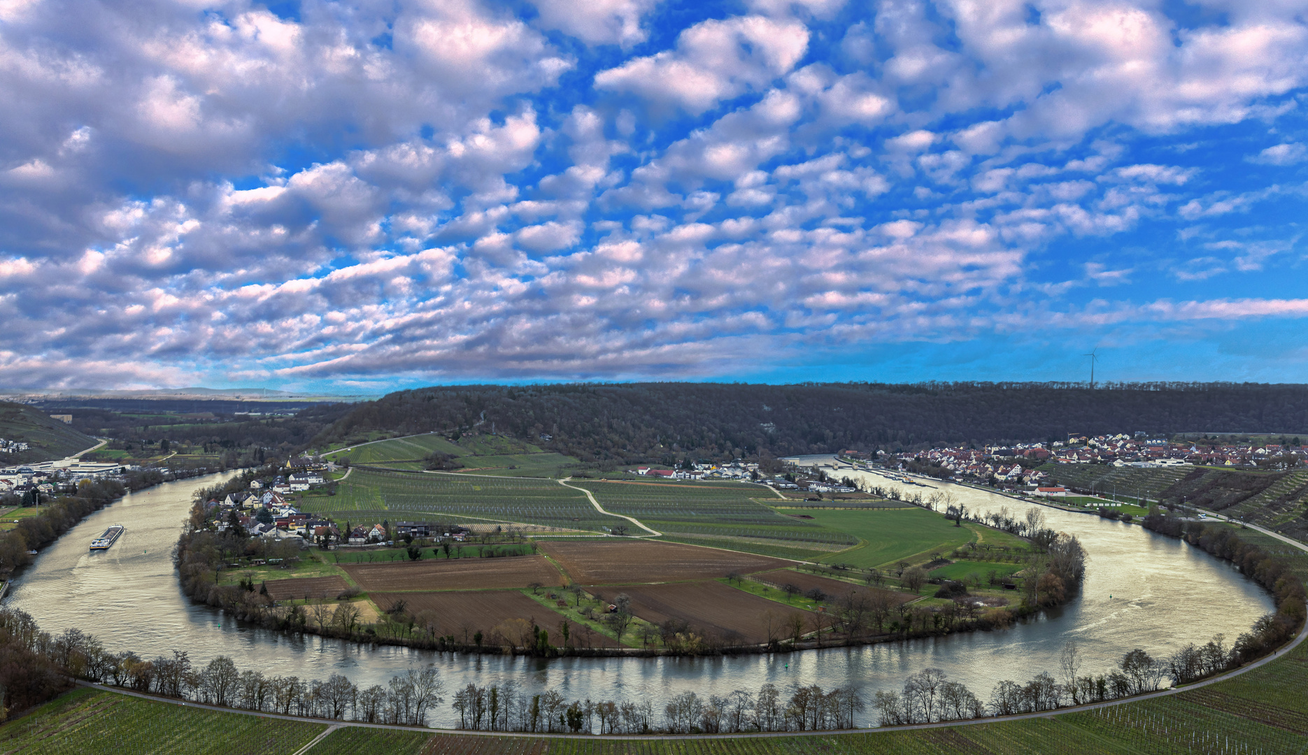 Neckarschleife Mundelsheim