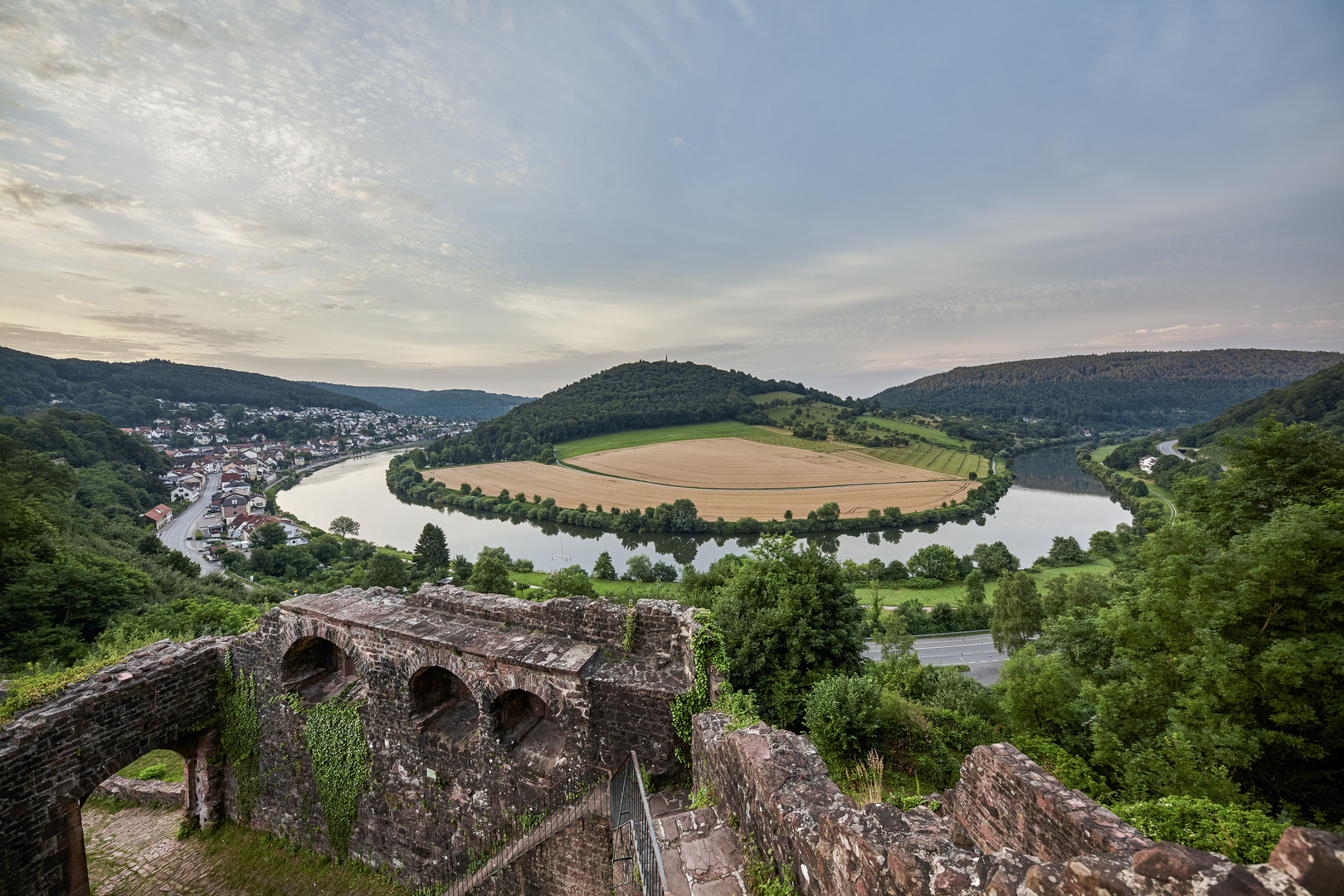 Neckarschleife Neckarsteinach