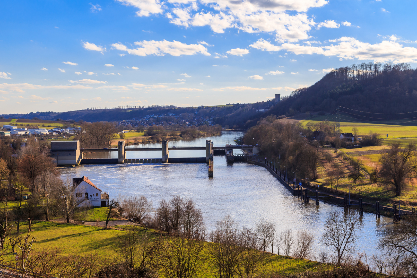 Neckarschleuse Gundelsheim