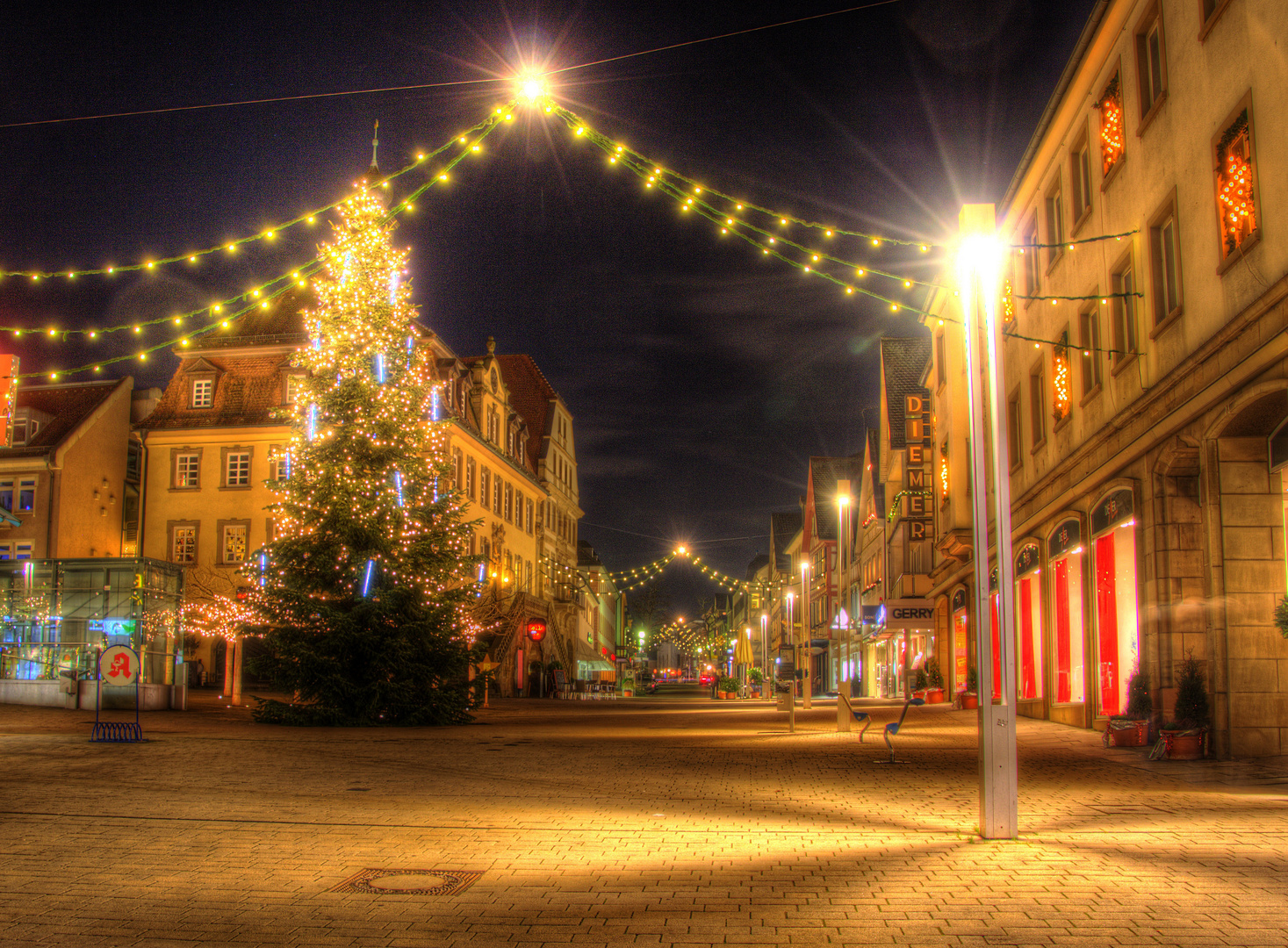 Neckarsulm in Adventsstimmung.