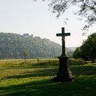 Neckartal Blick auf Schloß Weitenburg